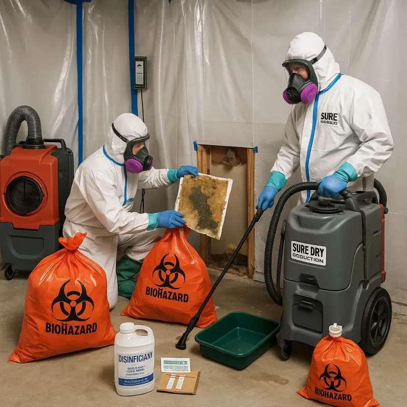 Contaminated Water Handling Protocols process in Mason County, IL